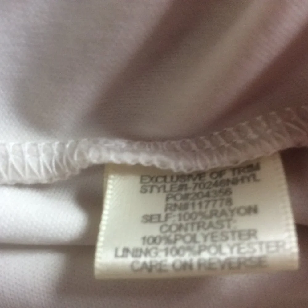Lovestitch Cream & Dusty Rose Dotted Swiss Strappy Dress Size Small - Picture 4 of 6
